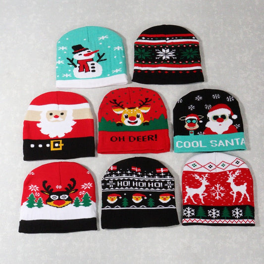 Wholesale Christmas Children's Knitted Beanie