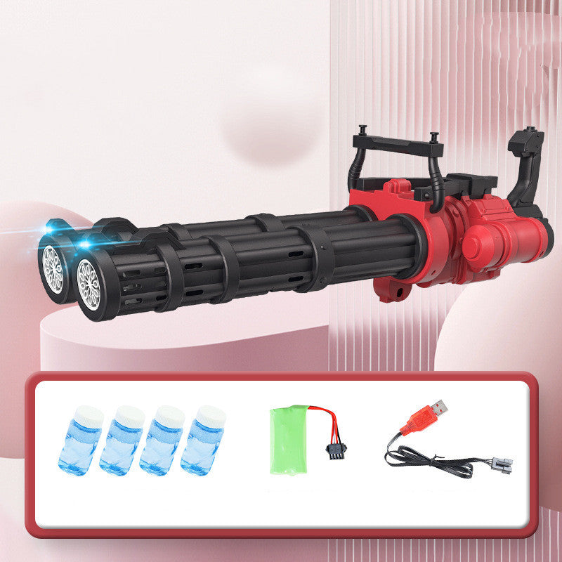Super Big Double-Tube Bubble Gun Machine