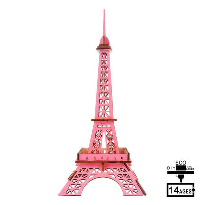 Little Paris Tower Stereo Jigsaw Puzzle