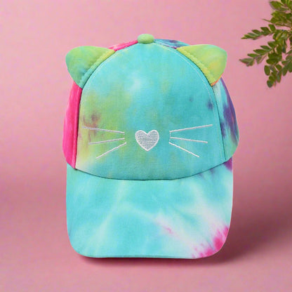 Children's Cartoon Cute Tie-dye Outdoor Baseball Cap