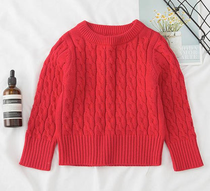 Cable Knit Pullover Sweater