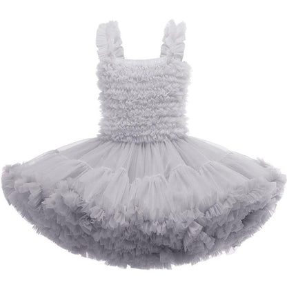 Striped Ribbon Elegant Girl Dress