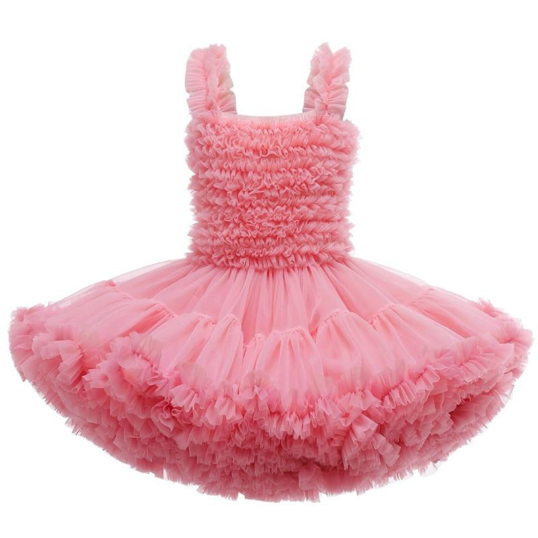 Striped Ribbon Elegant Girl Dress