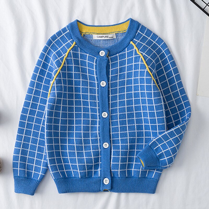 Clouds and Rainbow Print Knitted Cardigan