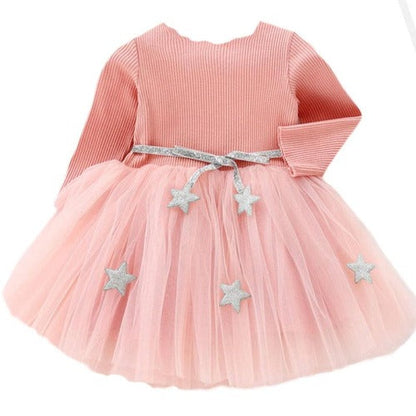 Long Sleeves Top Classic Star Dress