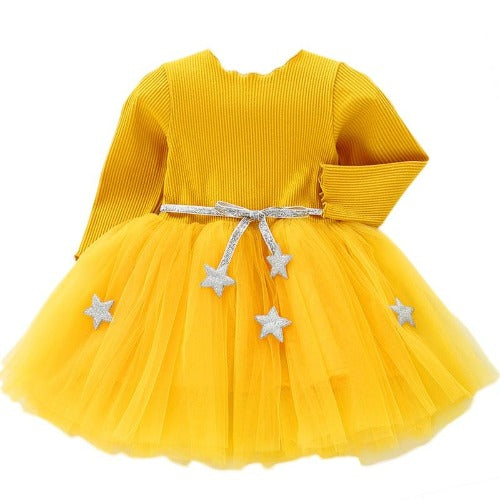 Long Sleeves Top Classic Star Dress