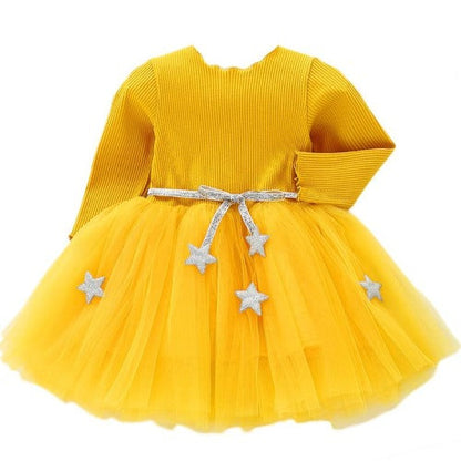 Long Sleeves Top Classic Star Dress