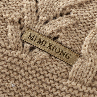 Baby Blanket Knitted Hollow Cover Blanket Solid Color Windproof Baby Quilt Baby Clothes Wholesale Distributors