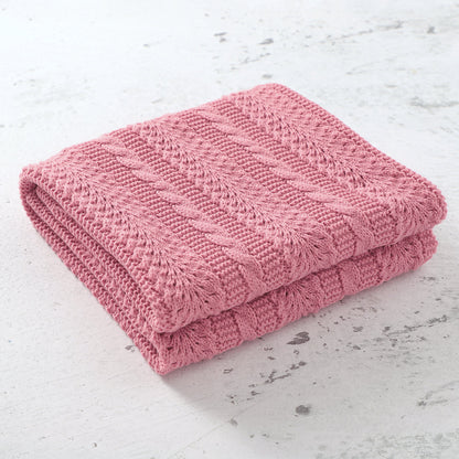 Baby Blanket Knitted Hollow Cover Blanket Windproof
