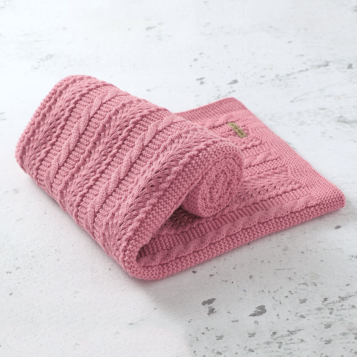 Baby Blanket Knitted Hollow Cover Blanket Windproof