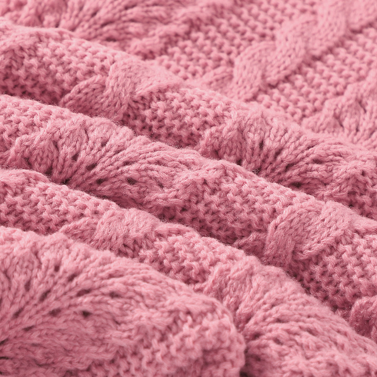 Baby Blanket Knitted Hollow Cover Blanket Windproof