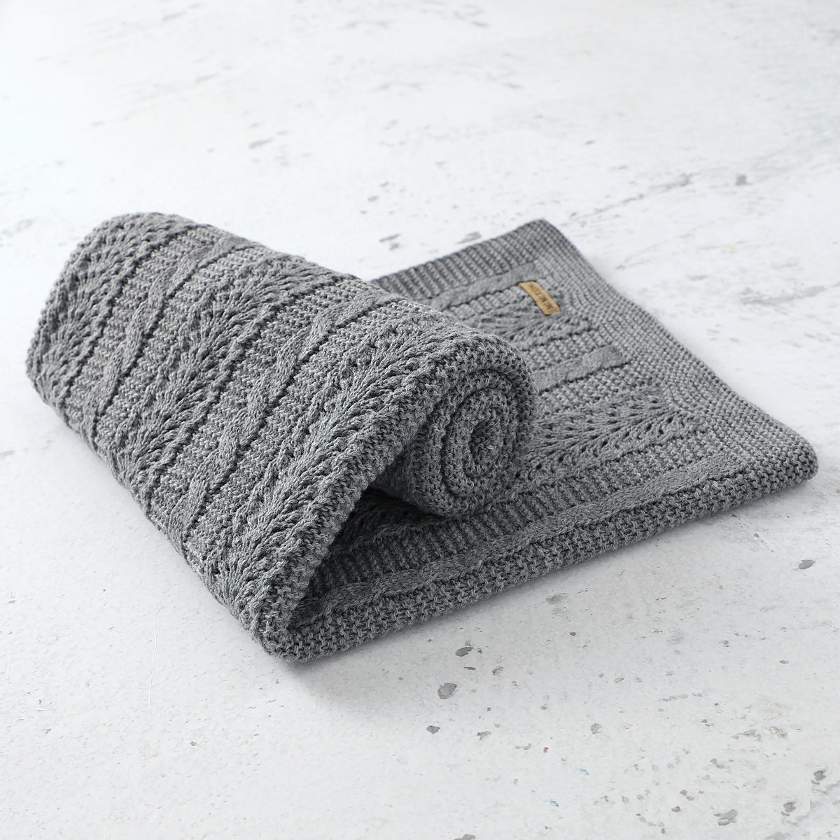 Baby Blanket Knitted Hollow Cover Blanket Windproof