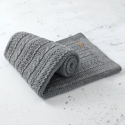 Baby Blanket Knitted Hollow Cover Blanket Windproof