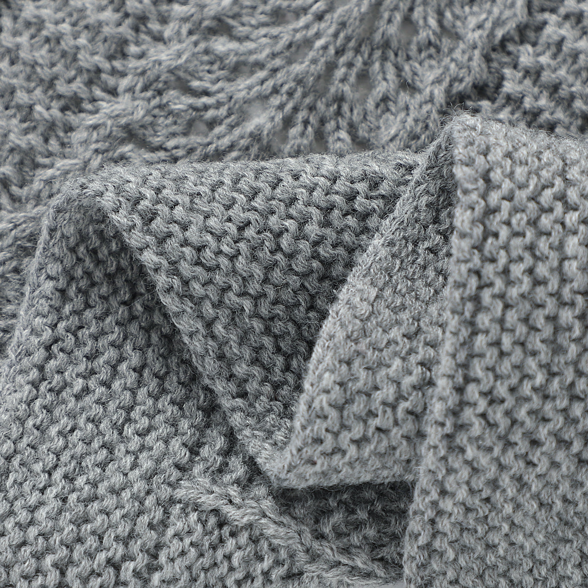 Baby Blanket Knitted Hollow Cover Blanket Windproof