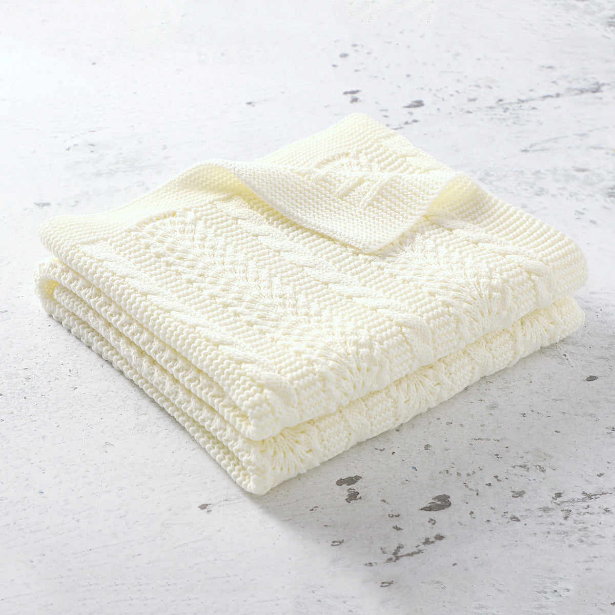 Baby Blanket Knitted Hollow Cover Blanket Windproof