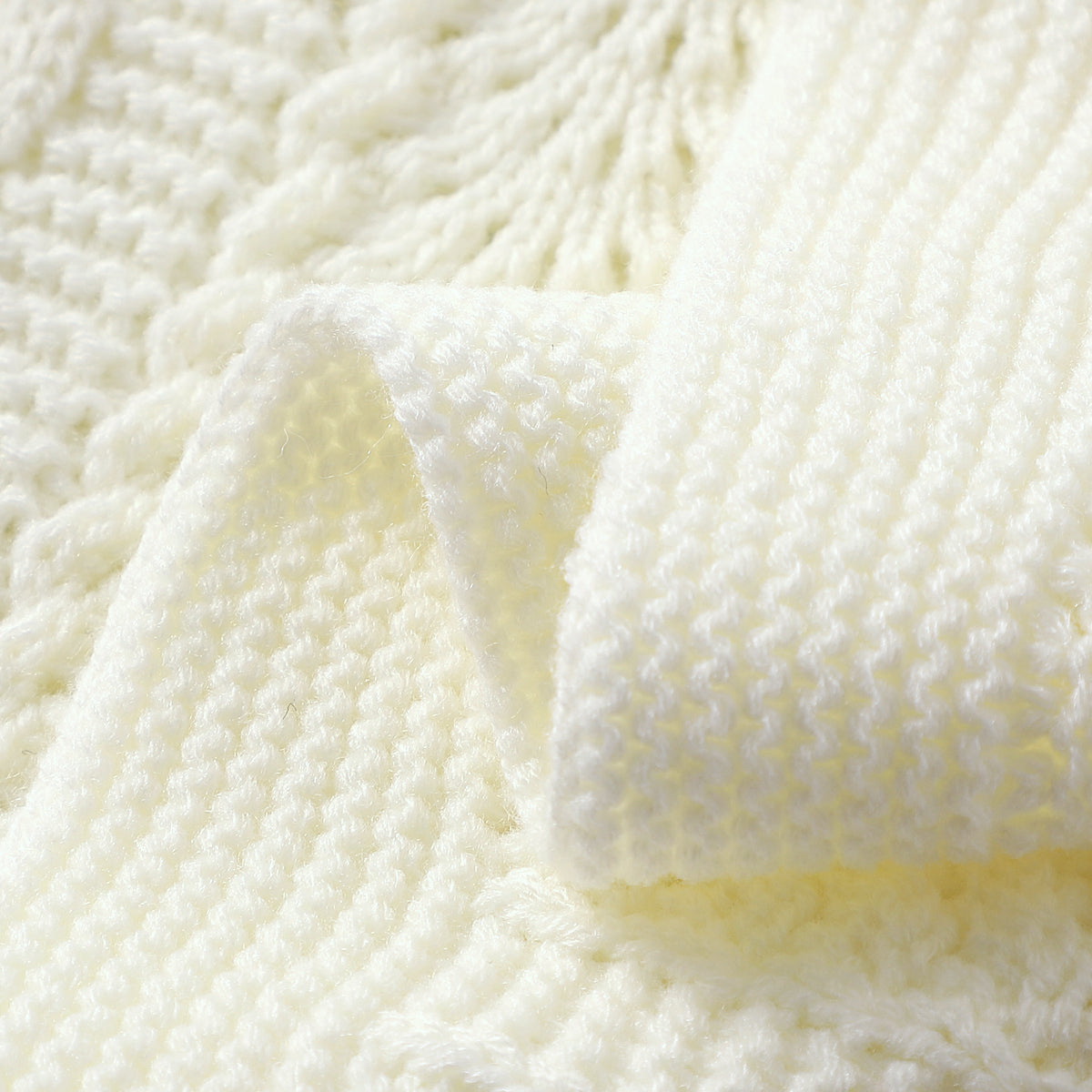 Baby Blanket Knitted Hollow Cover Blanket Windproof