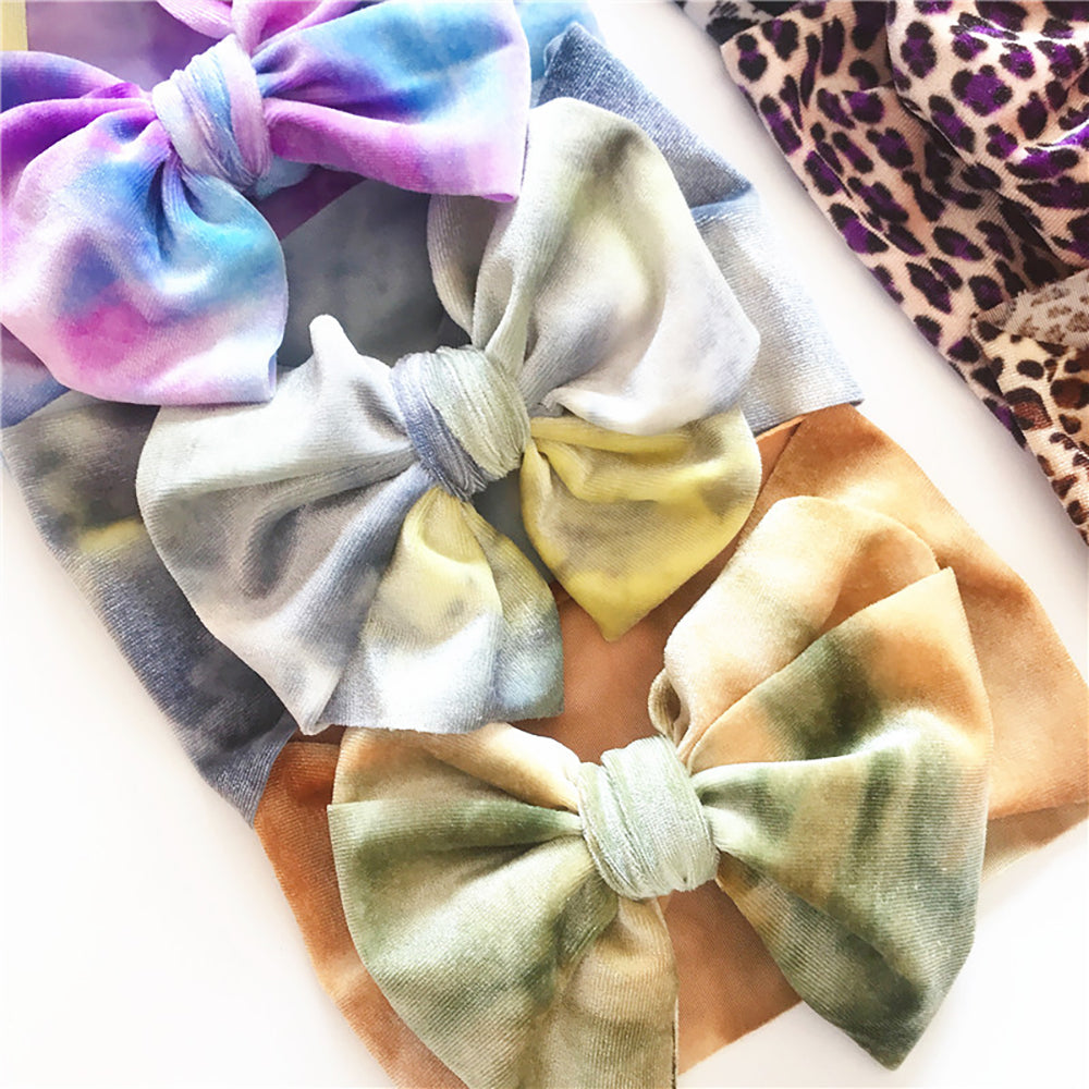 Baby Girl Leopard Bow Headband
