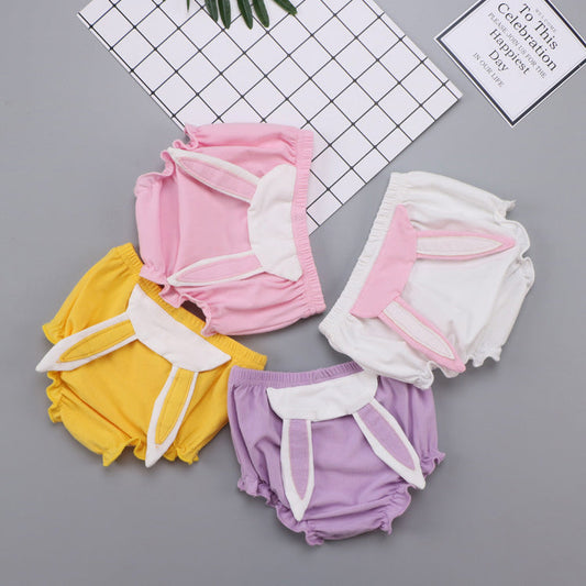 Baby Girl Rabbit Ear Shorts Wholesale 02823110