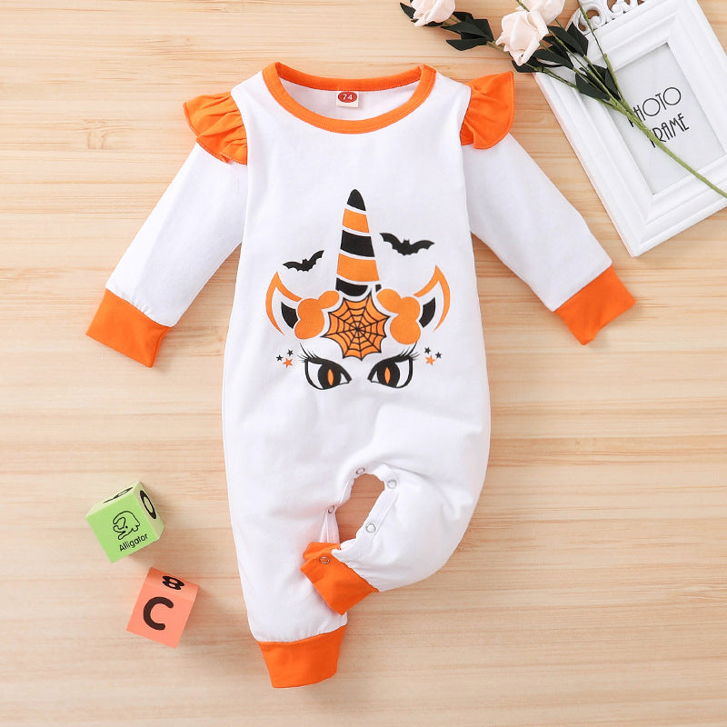 Baby Halloween Unicorn Jumpsuit Wholesale