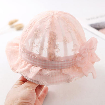 Baby Hat Spring And Summer Thin Princess Sunhat