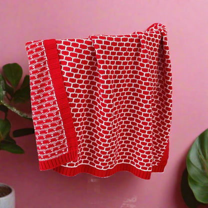 Baby Plaid Knitted Blanket Cover Wholesale Baby Clothes