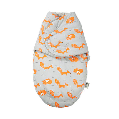Baby Print Swaddle Blanket Sleeping Bag