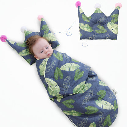 Baby Print Swaddle Blanket Sleeping Bag