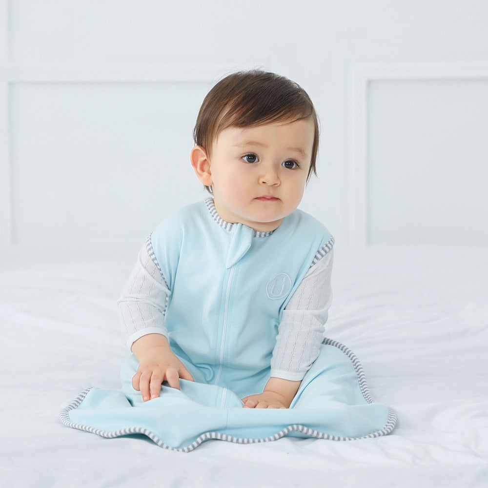 Baby Solid Color Sleeveless Sleeping Bag Wholesale