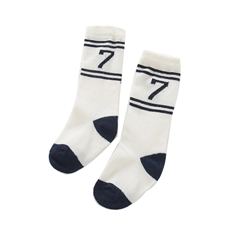 Baby Toddler Number Knee High Stockings