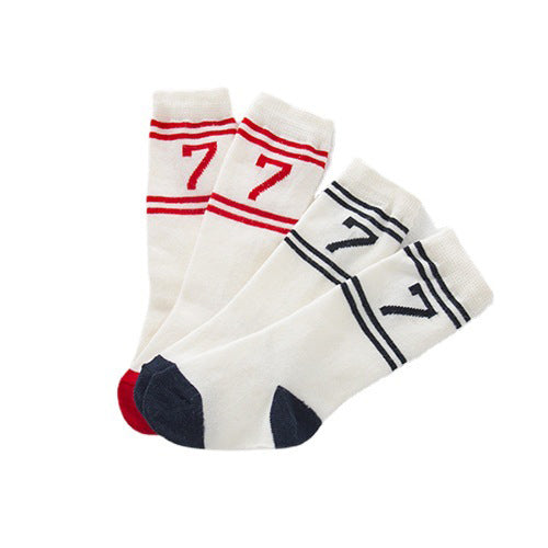 Baby Toddler Number Knee High Stockings