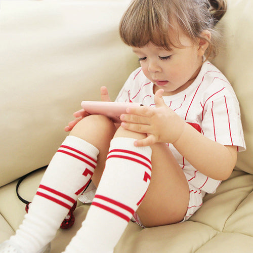 Baby Toddler Number Knee High Stockings