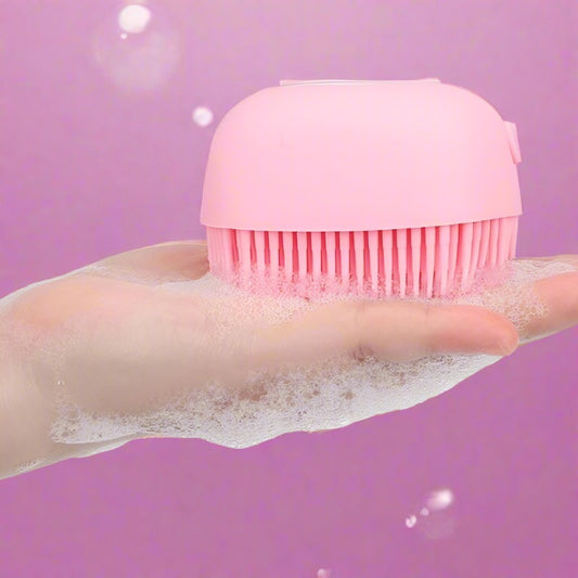 Shower Brush With Soap Dispenser