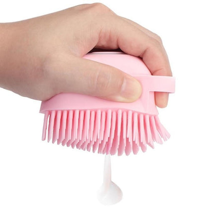 Shower Brush With Soap Dispenser
