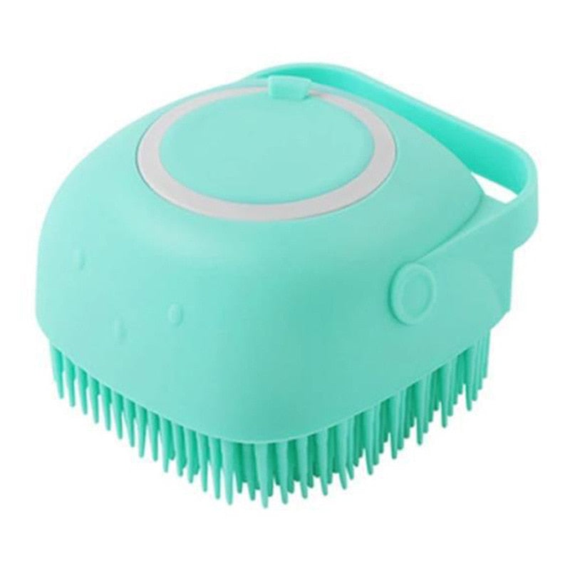 Shower Brush With Soap Dispenser