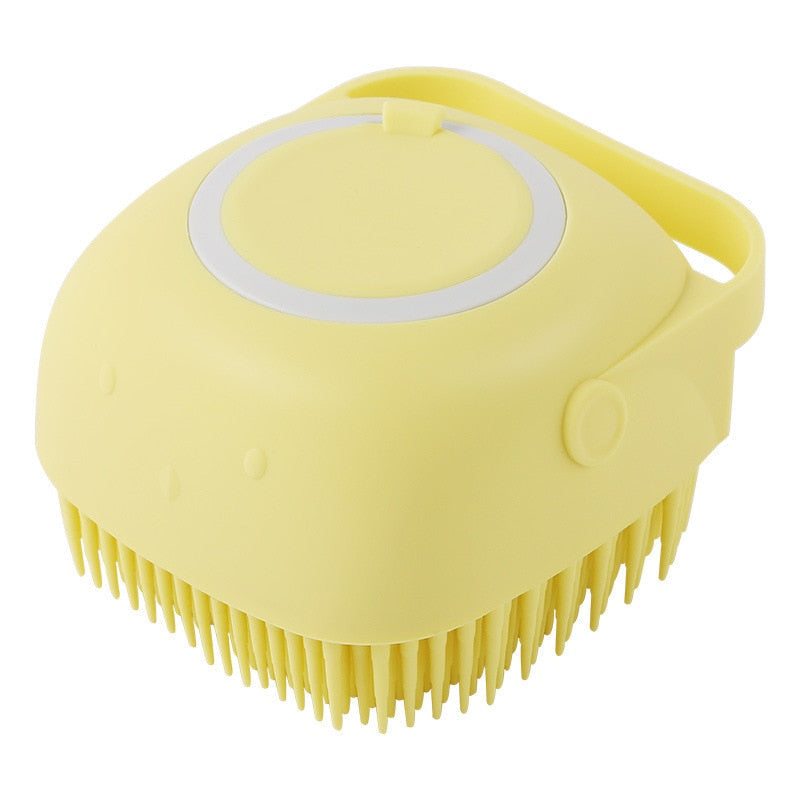 Shower Brush With Soap Dispenser