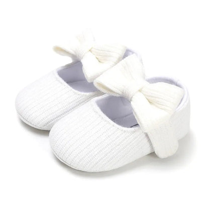 Princess Shoes for Babies: Anti-Slip Bow Sneakers