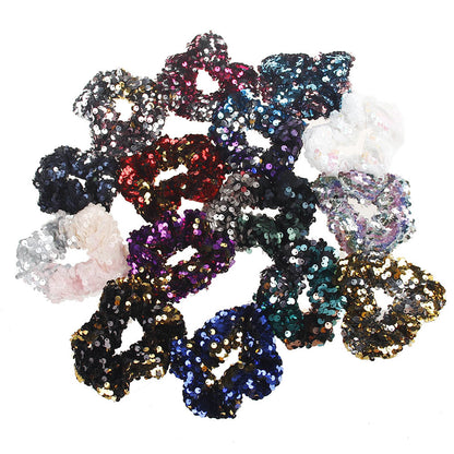 Girls Solid Color Color-blocking Accessories Headwear
