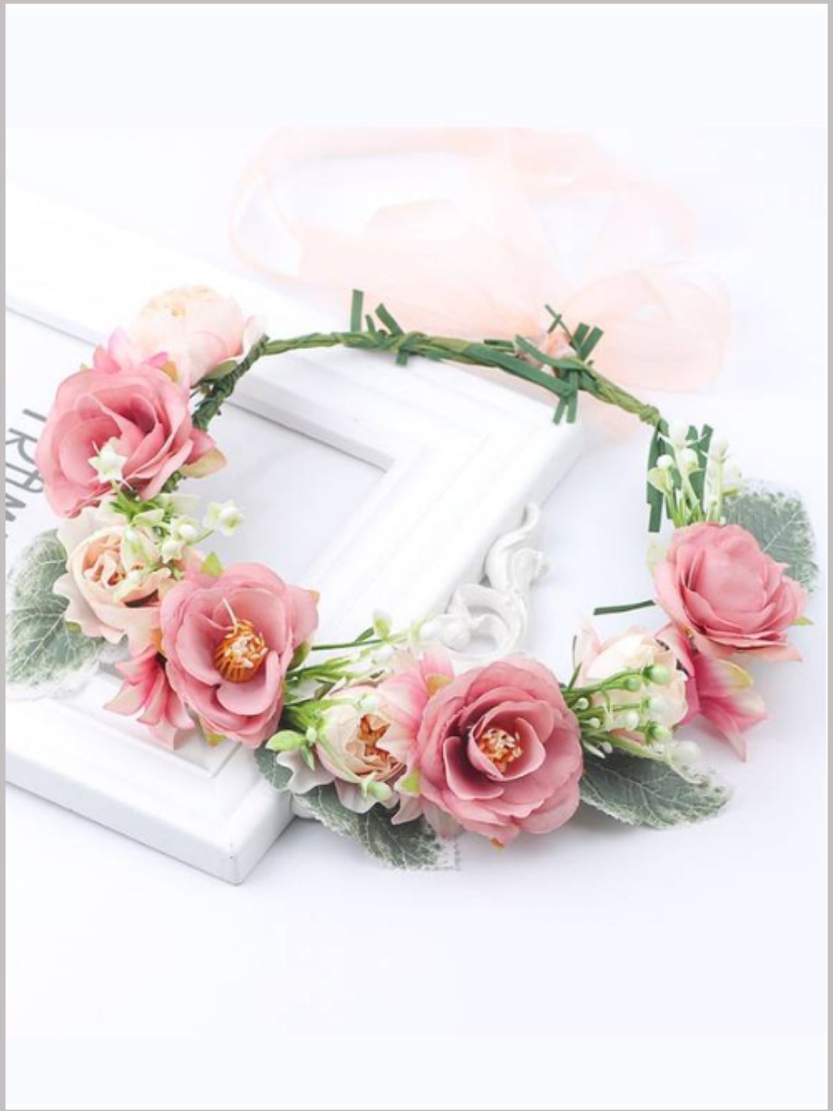 Girls Delicate Flower Halo