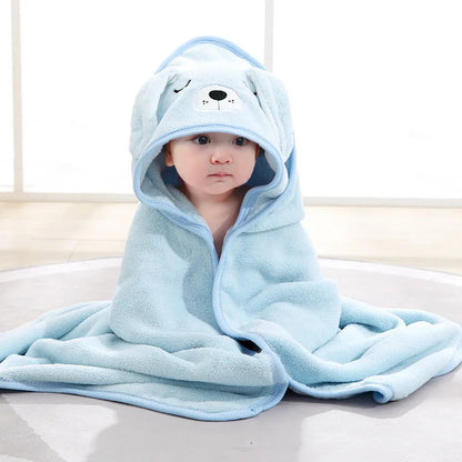 Hooded Cartoon Baby Bath Towels