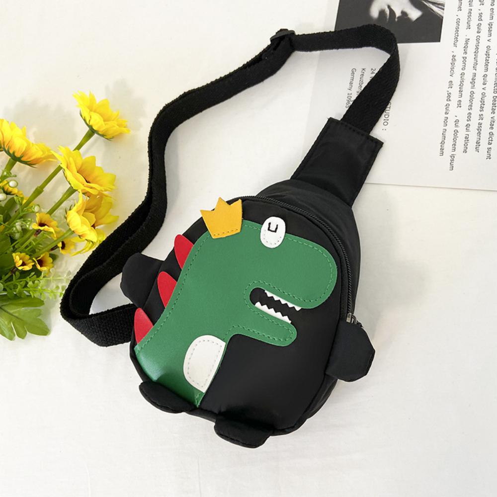 Cartoon Cute Little Dinosaur Nylon Children Diagonal Bag