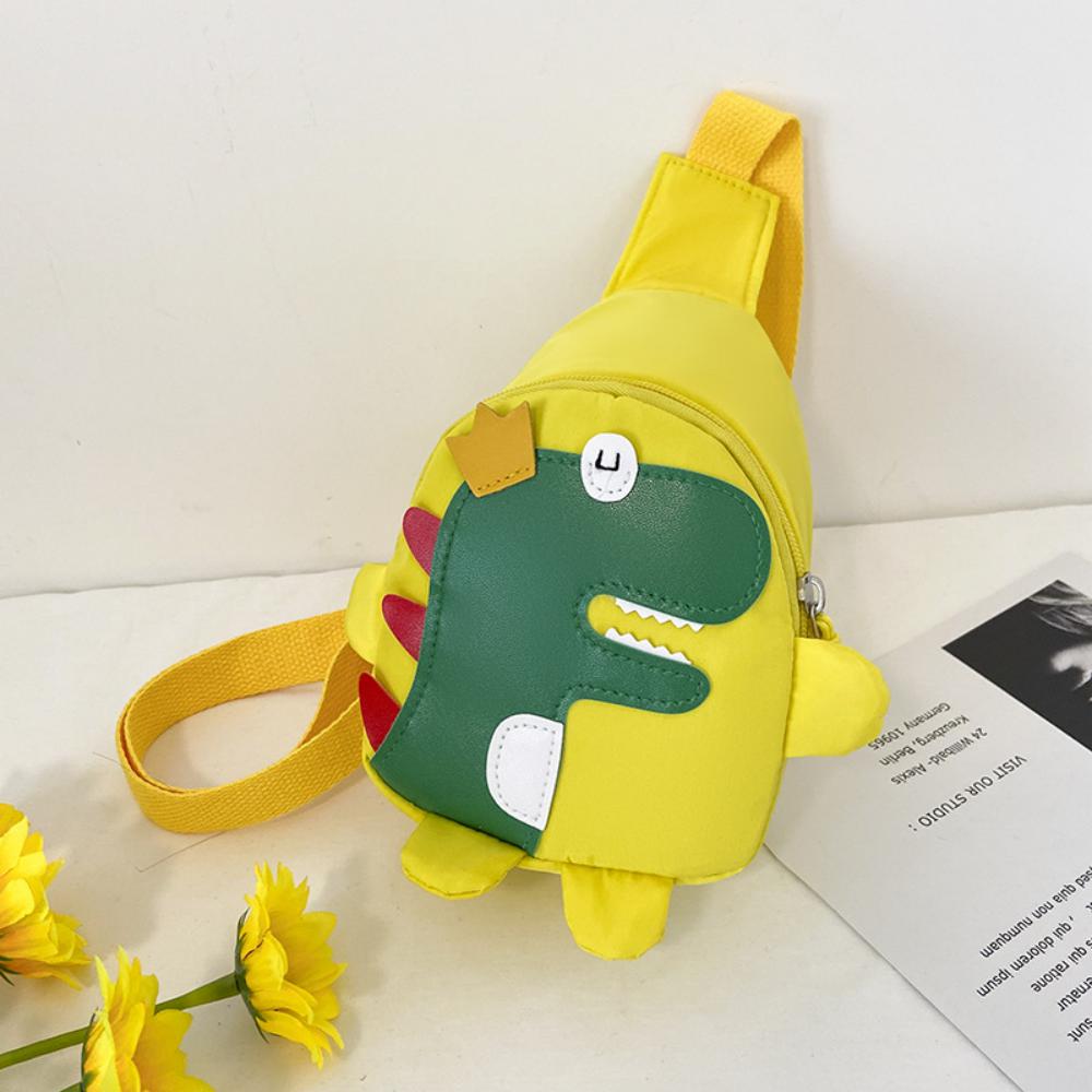 Cartoon Cute Little Dinosaur Nylon Children Diagonal Bag