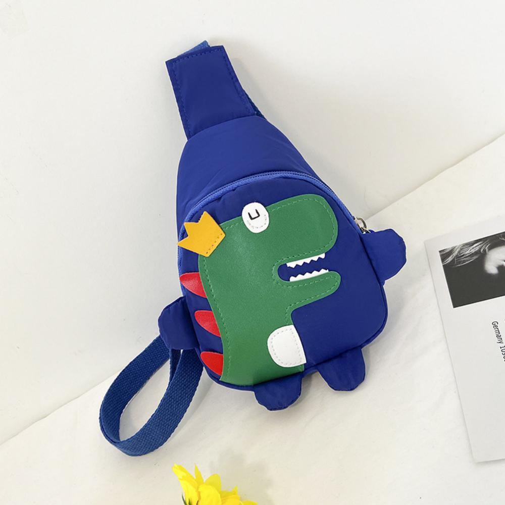 Cartoon Cute Little Dinosaur Nylon Children Diagonal Bag