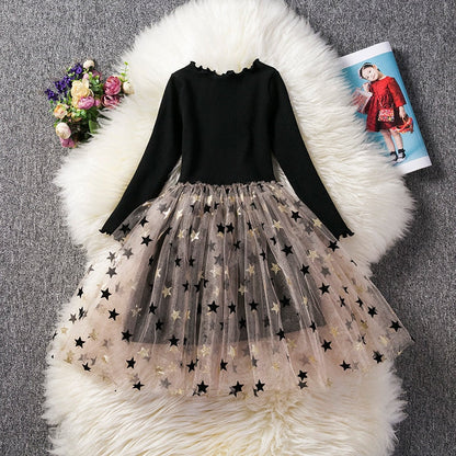 Floral Top Ruffle Tutu Dress