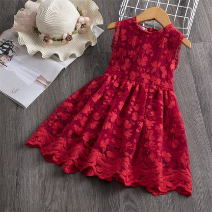 Floral Top Ruffle Tutu Dress