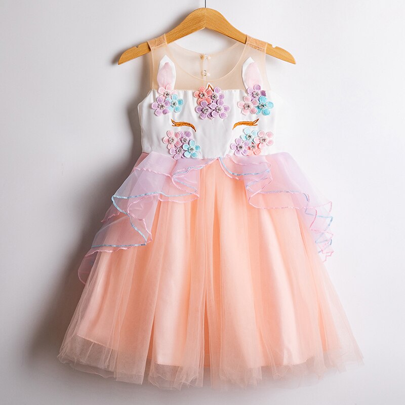 Floral Top Ruffle Tutu Dress