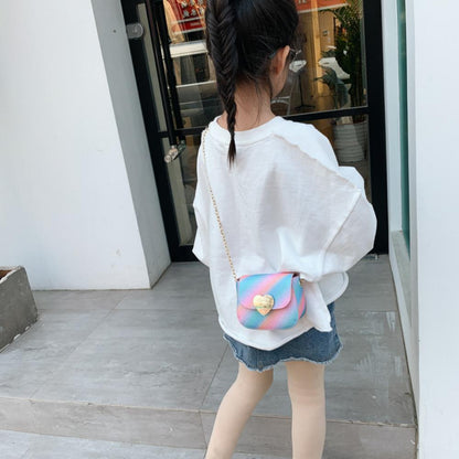 Children's One-shoulder Sequin Crossbody Bag Children's Bags Wholesale