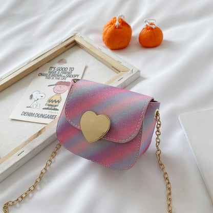 Children's One-shoulder Sequin Crossbody Bag Children's Bags Wholesale