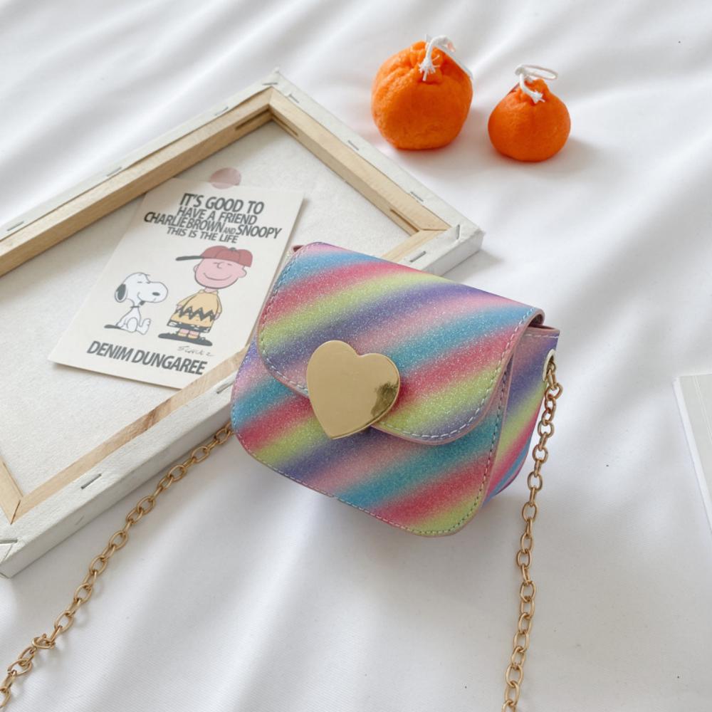 Children's One-shoulder Sequin Crossbody Bag Children's Bags Wholesale