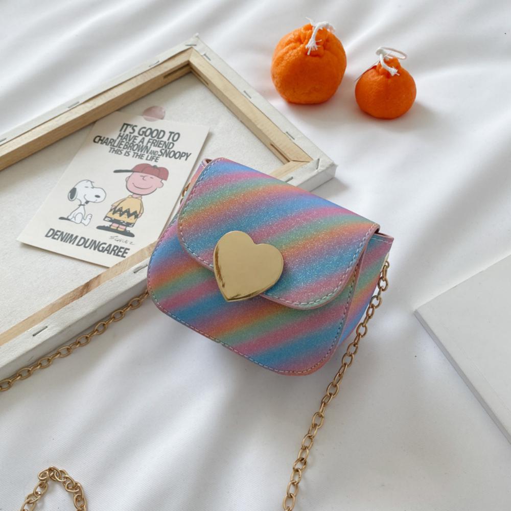 Children's One-shoulder Sequin Crossbody Bag Children's Bags Wholesale
