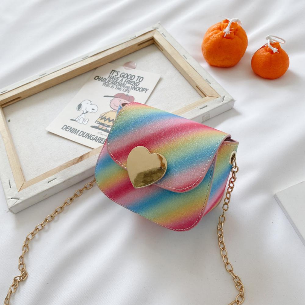 Children's One-shoulder Sequin Crossbody Bag Children's Bags Wholesale
